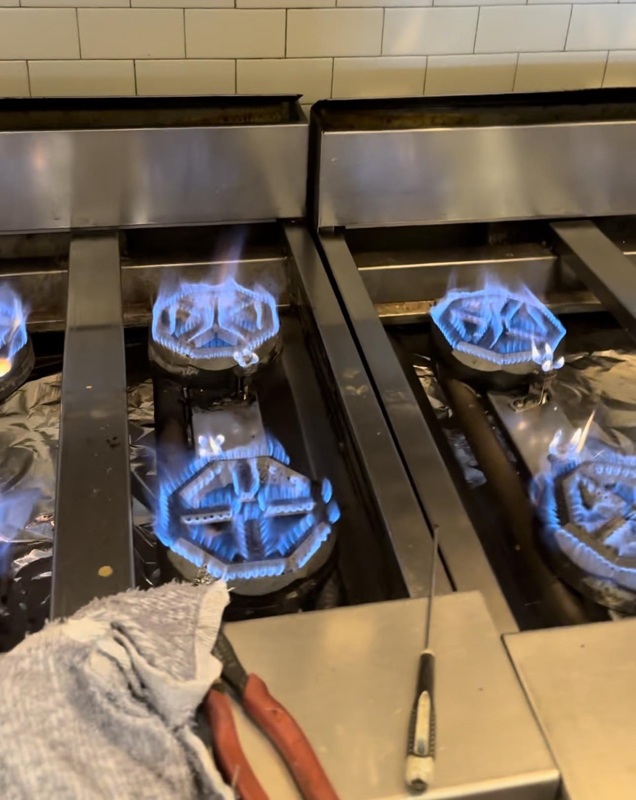 stove top
